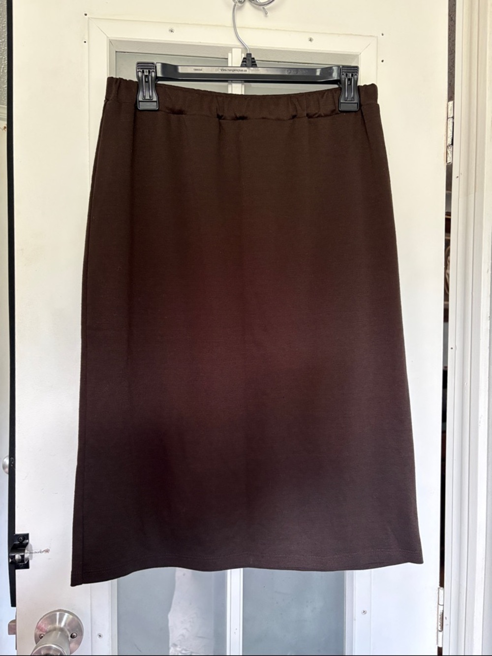 MOA USA Brown Midi Knit Skirt